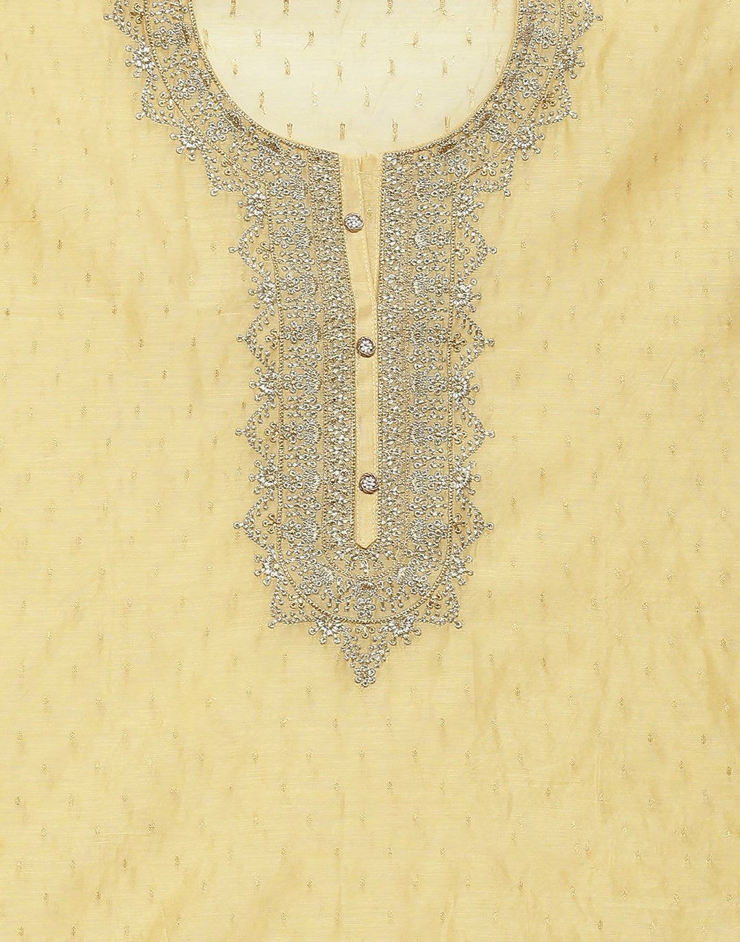 Chanderi Embroidered Suit piece