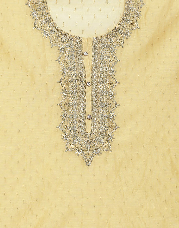 Chanderi Embroidered Suit piece