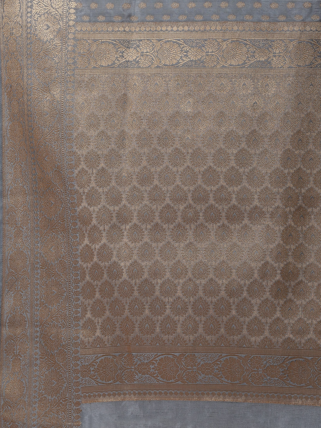 Zari Booti Woven Handloom Saree
