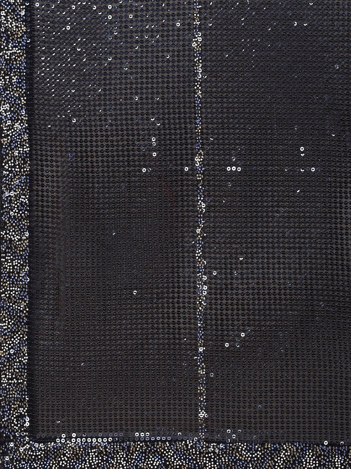 Sequin Embroidered Georgette Saree