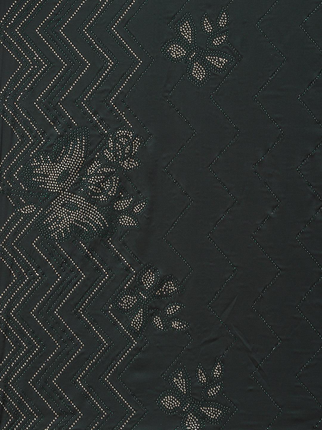 Stone Embroidered Satin Saree