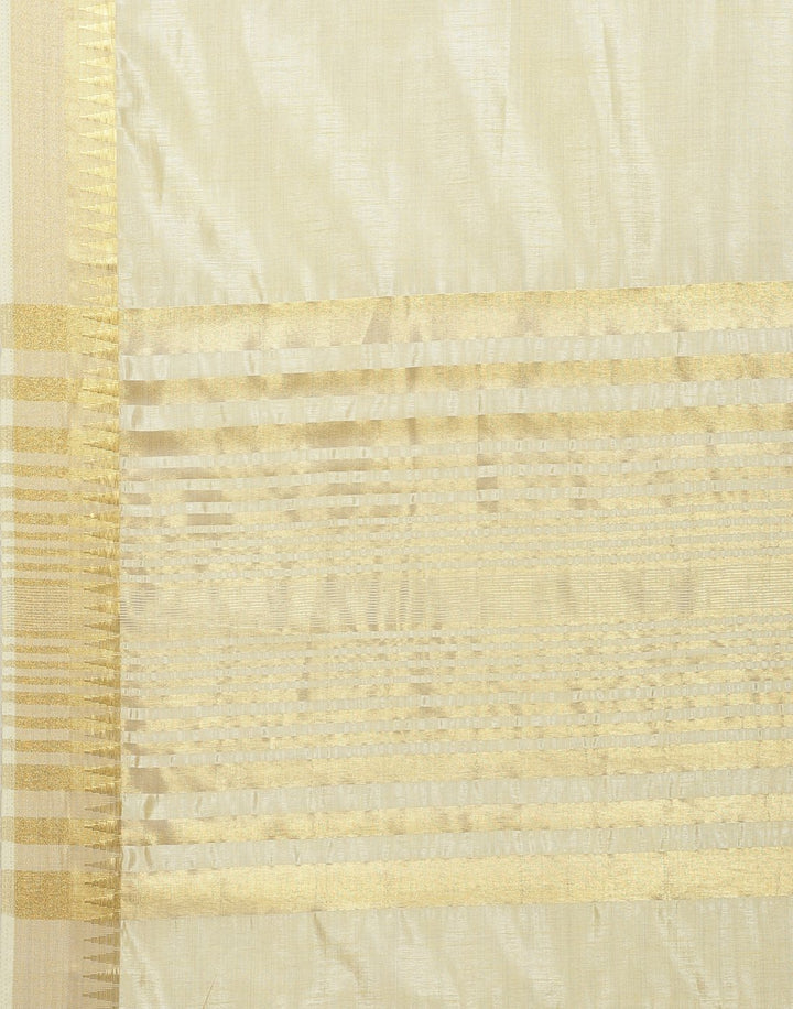 Art Handloom Saree With Zari Border