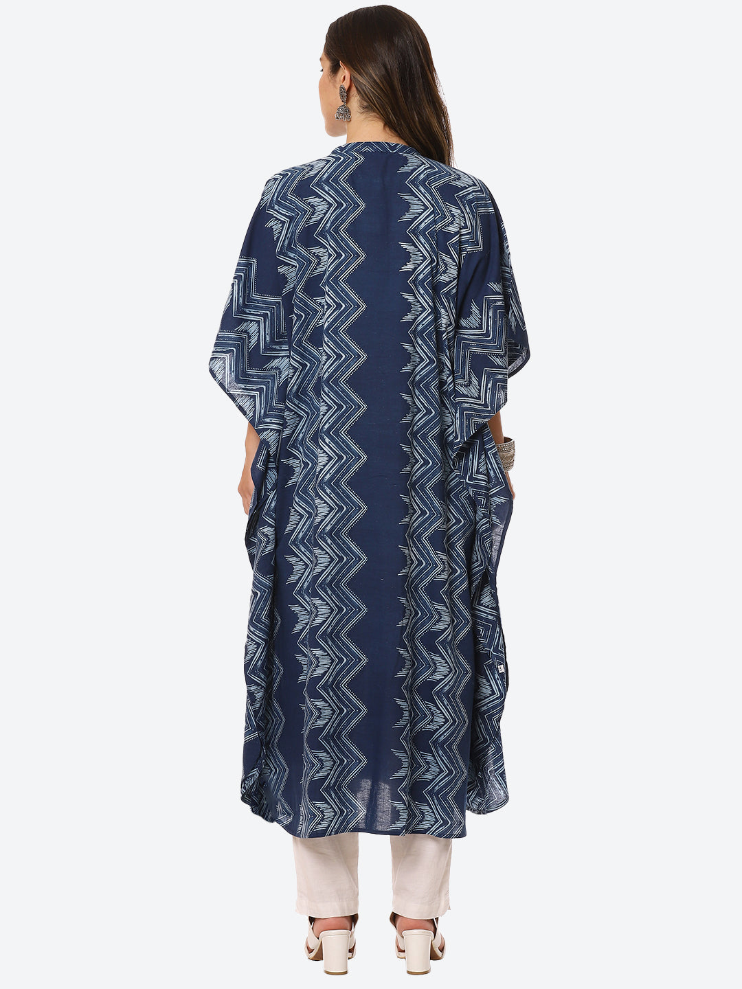 Printed Cotton Kaftan Kurta