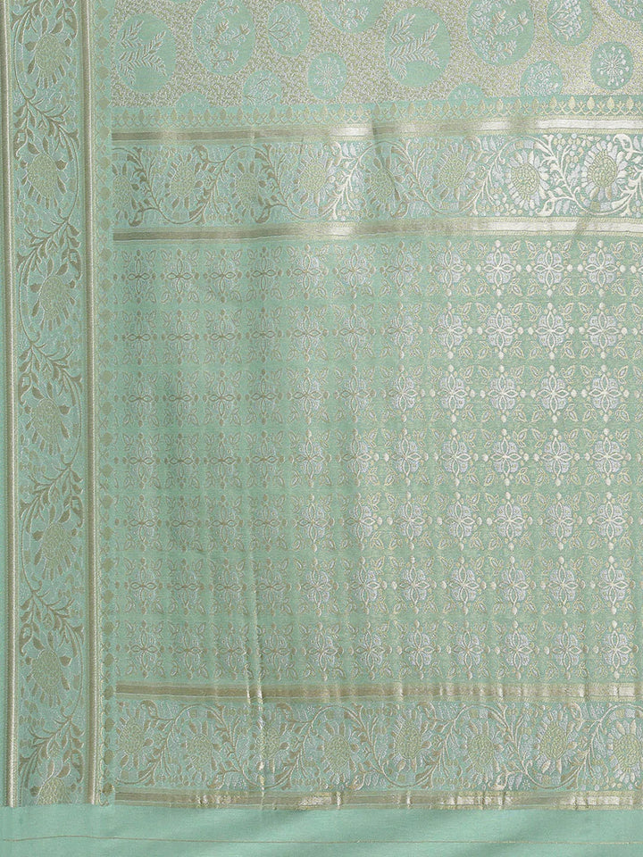 Zari Border Art Handloom Woven Saree
