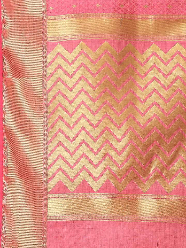 Zari Booti Handloom Woven Saree