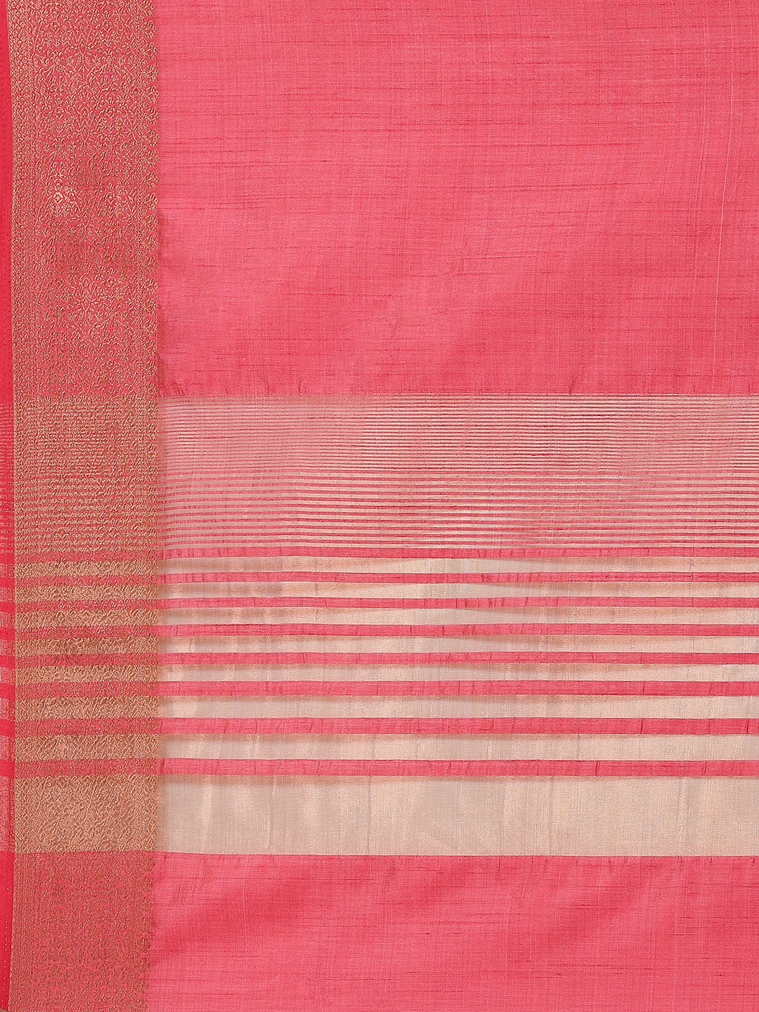 Zari Border Booti Handloom Woven Saree