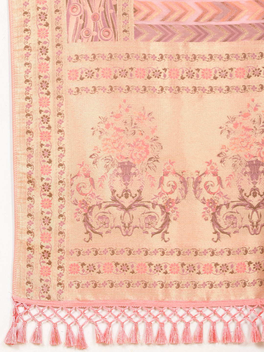 Zari Organza Woven Saree