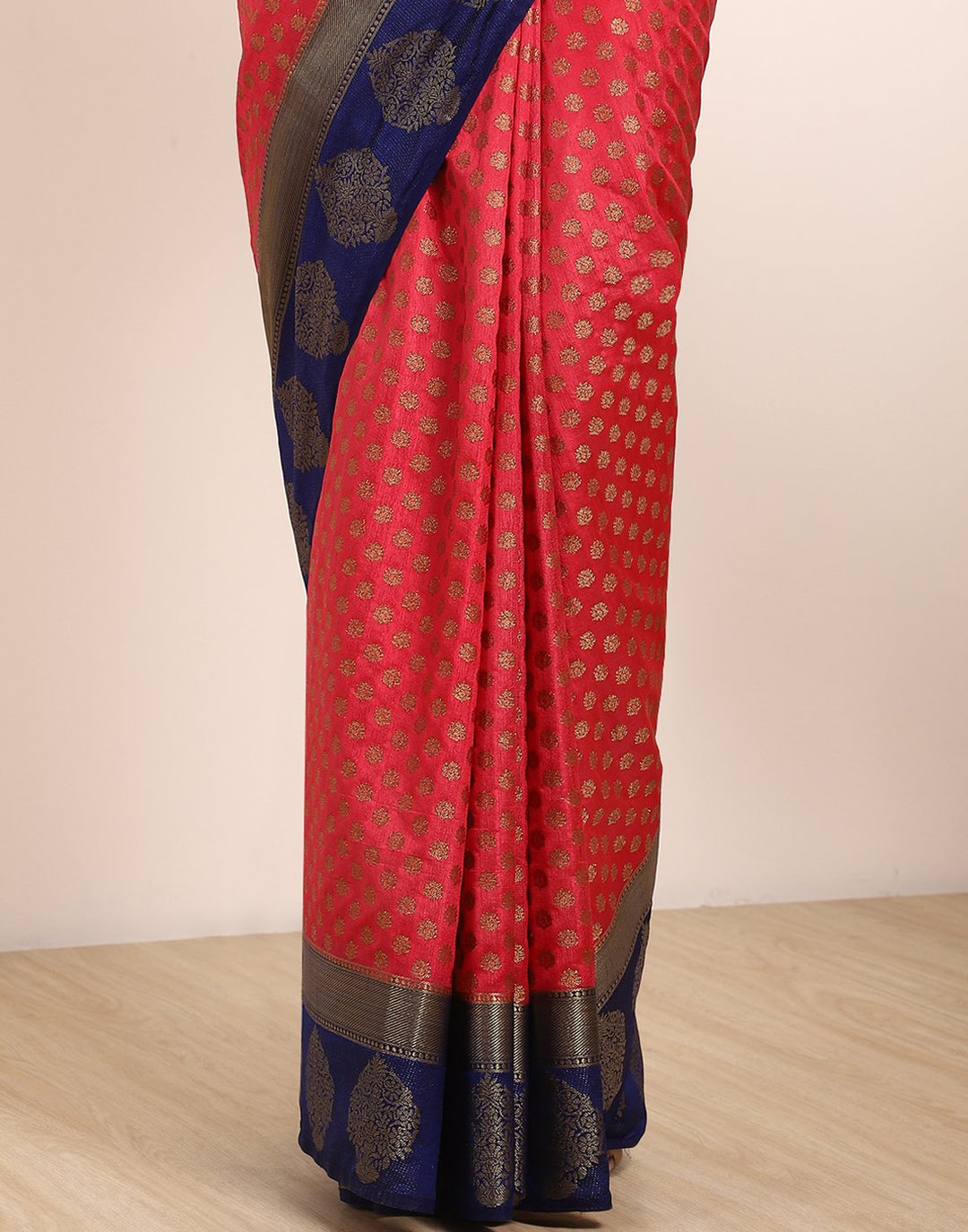 MBZ Meena Bazaar-Rani Art Handloom Saree