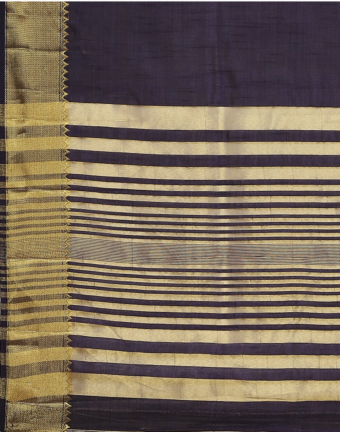 Plain Zari Border Art Handloom Woven Saree