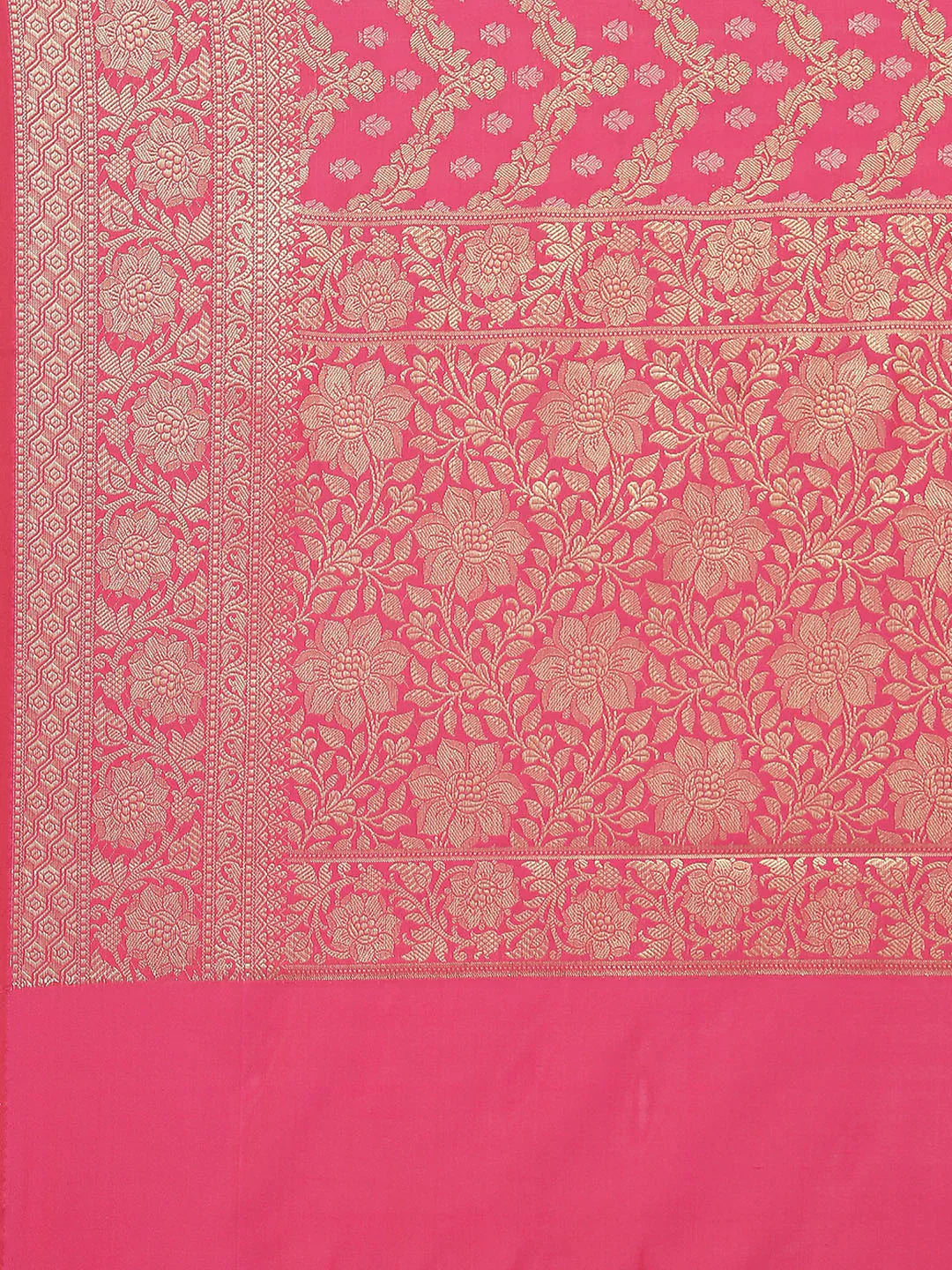 Zari Booti Cotton Woven Saree