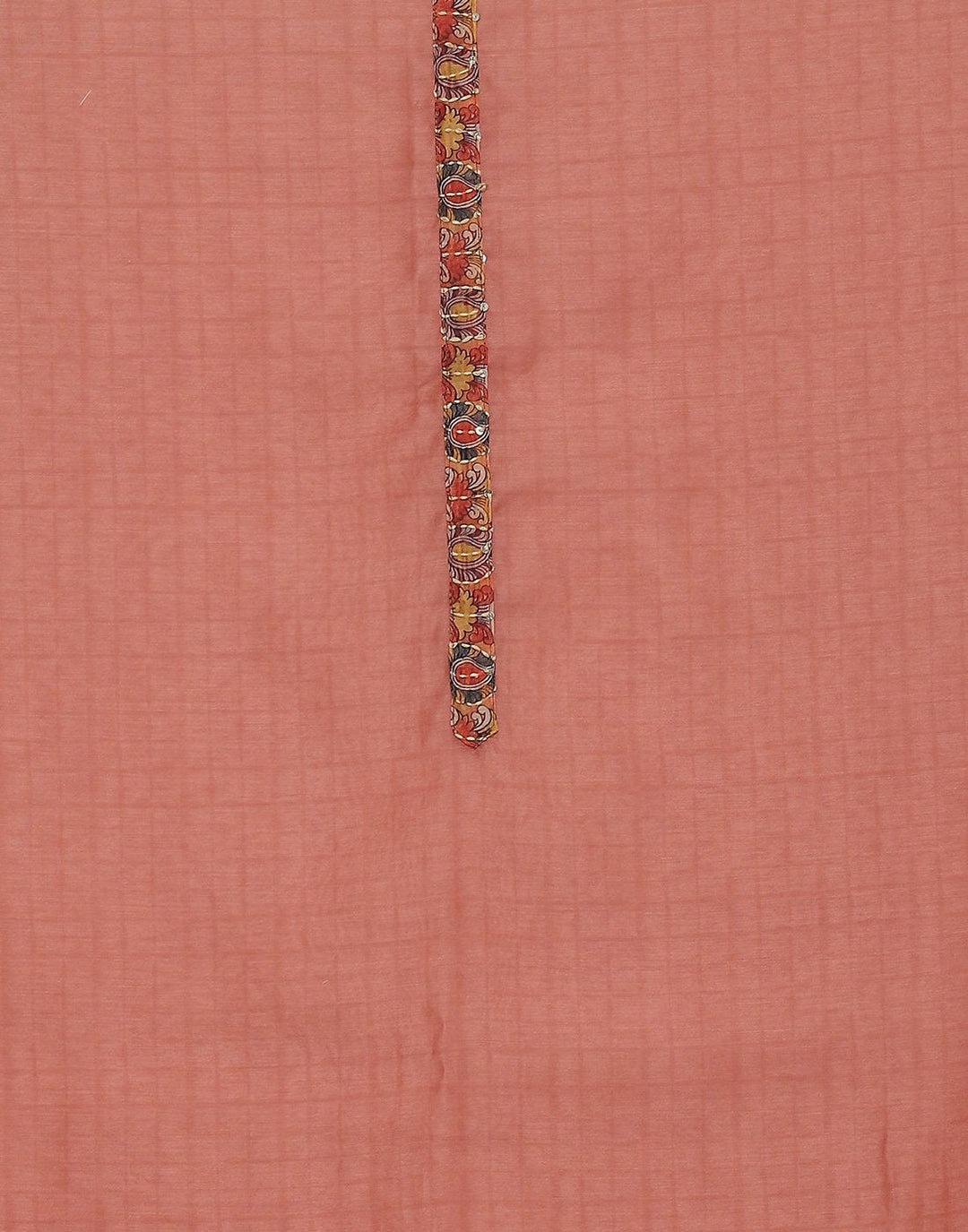 Chanderi Embroidered Suit Piece with fancy dupatta