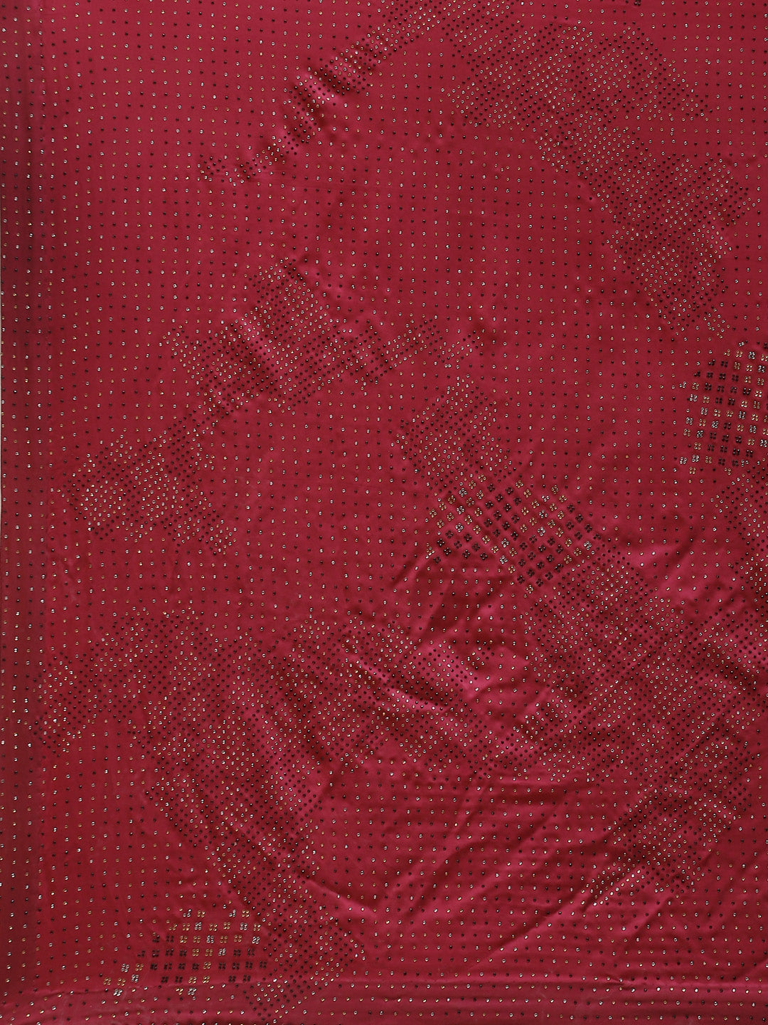 Stone Embroidered Satin Saree