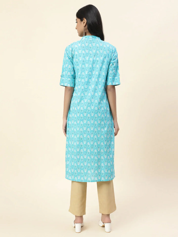 Printed Cotton Kurta