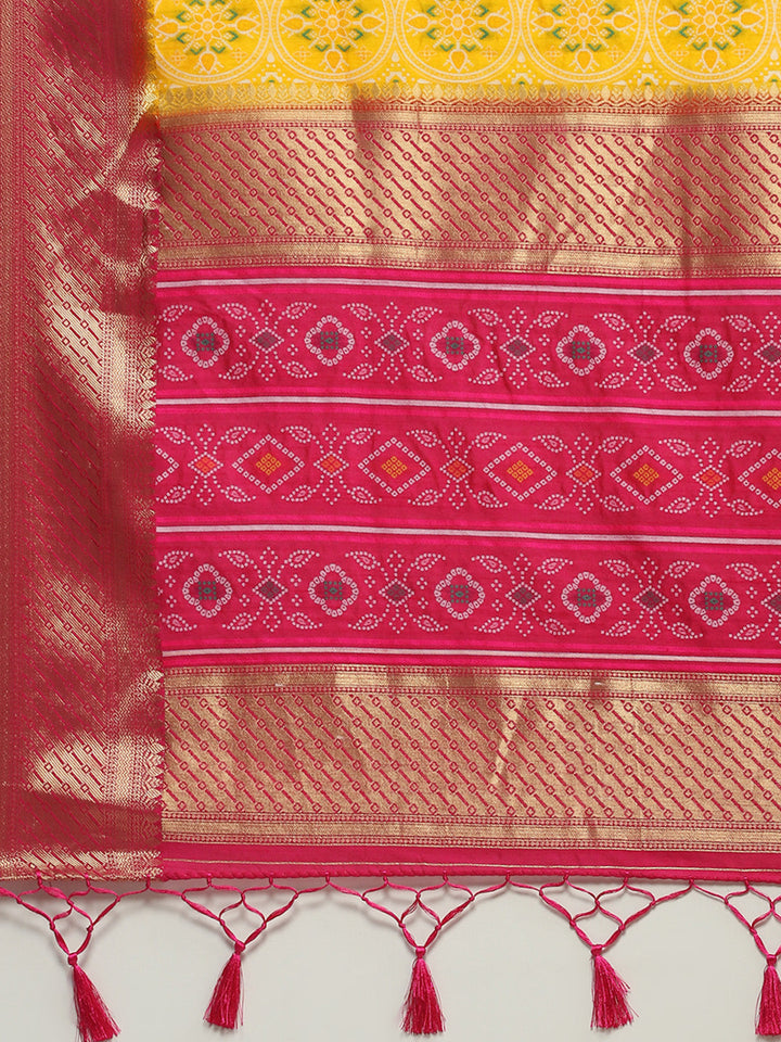Patola Woven Handloom Saree