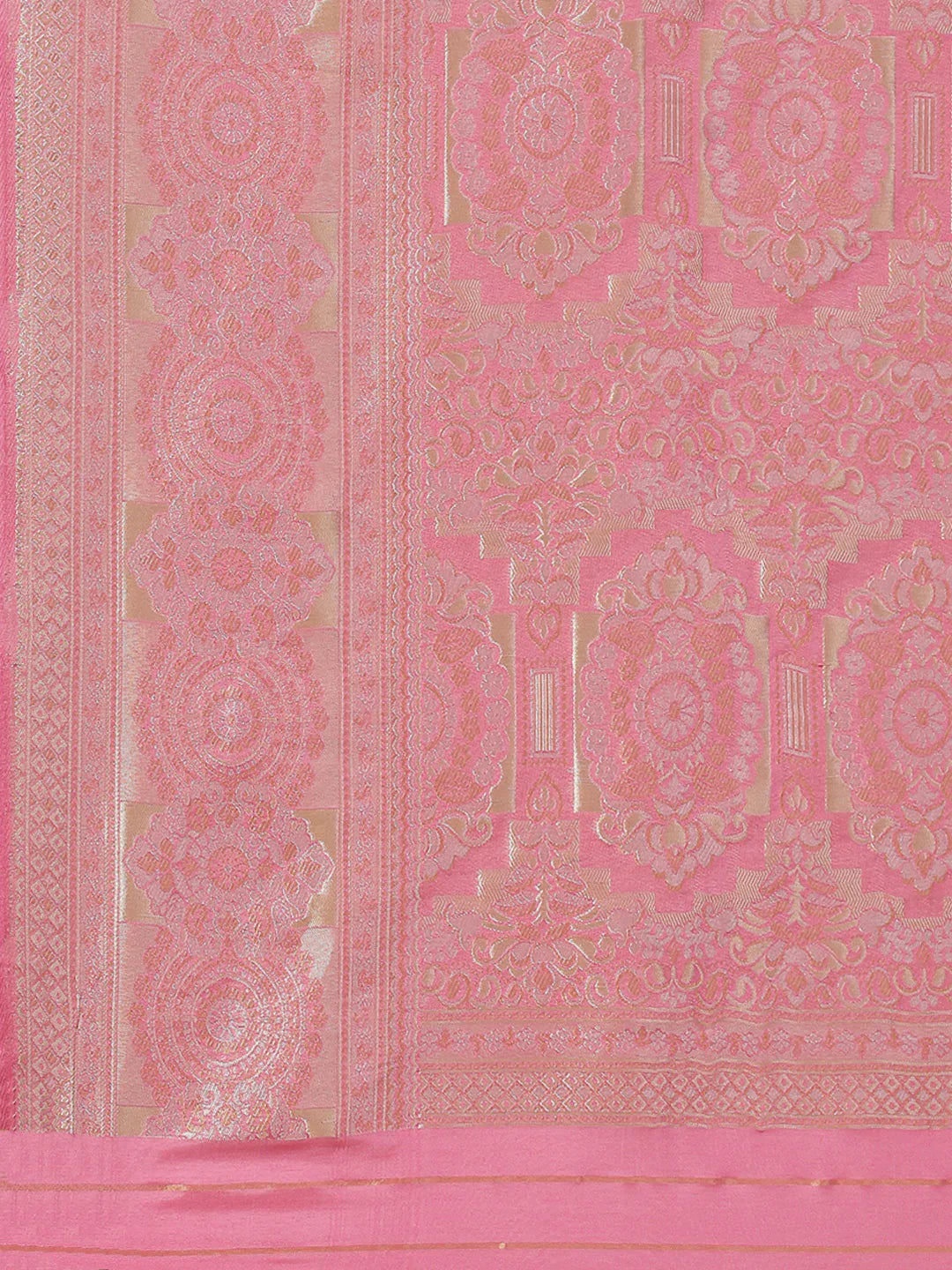 Zari Jaal Handloom Woven Saree