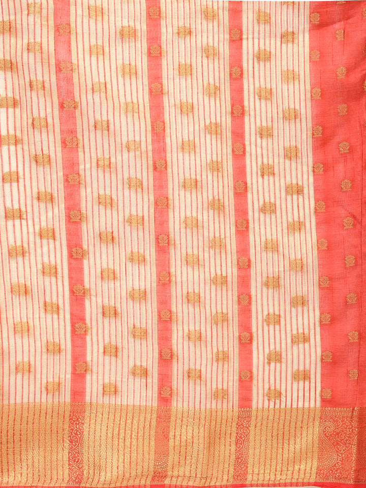 Zari Border Woven Handloom Saree