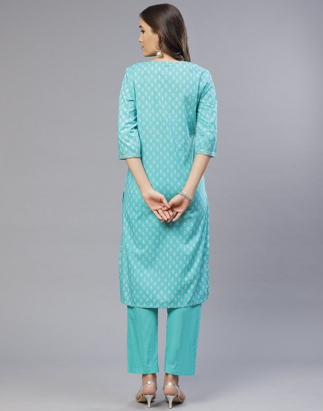 Cotton Printed Kurti With Pant