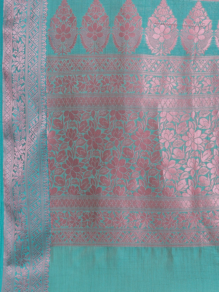 Zari Booti Handloom Woven Saree