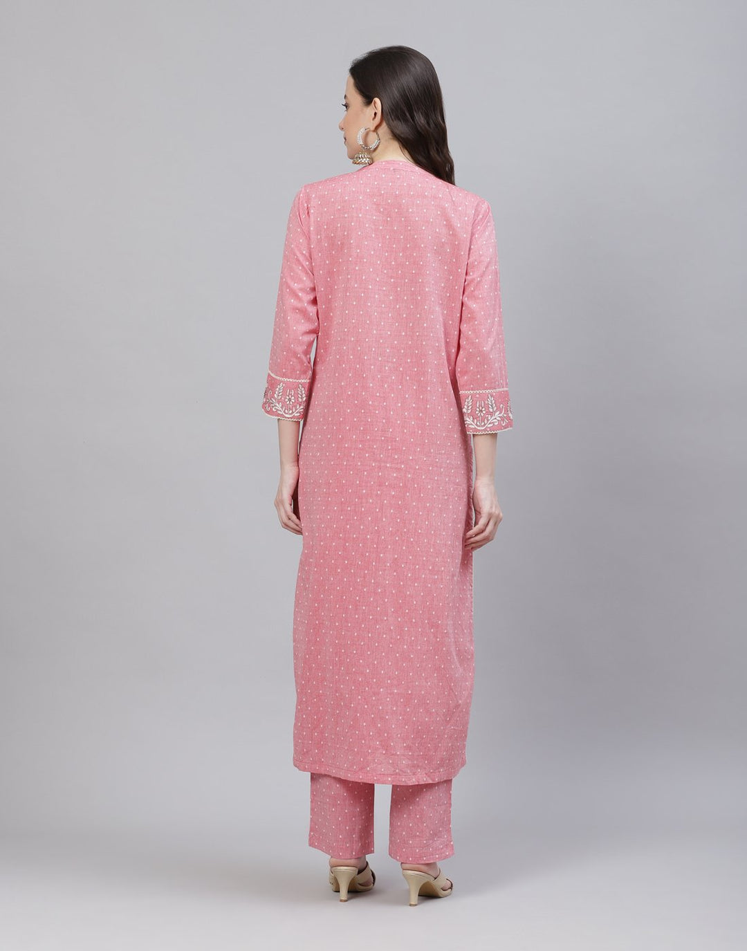 Printed Cotton Kurti With Pant