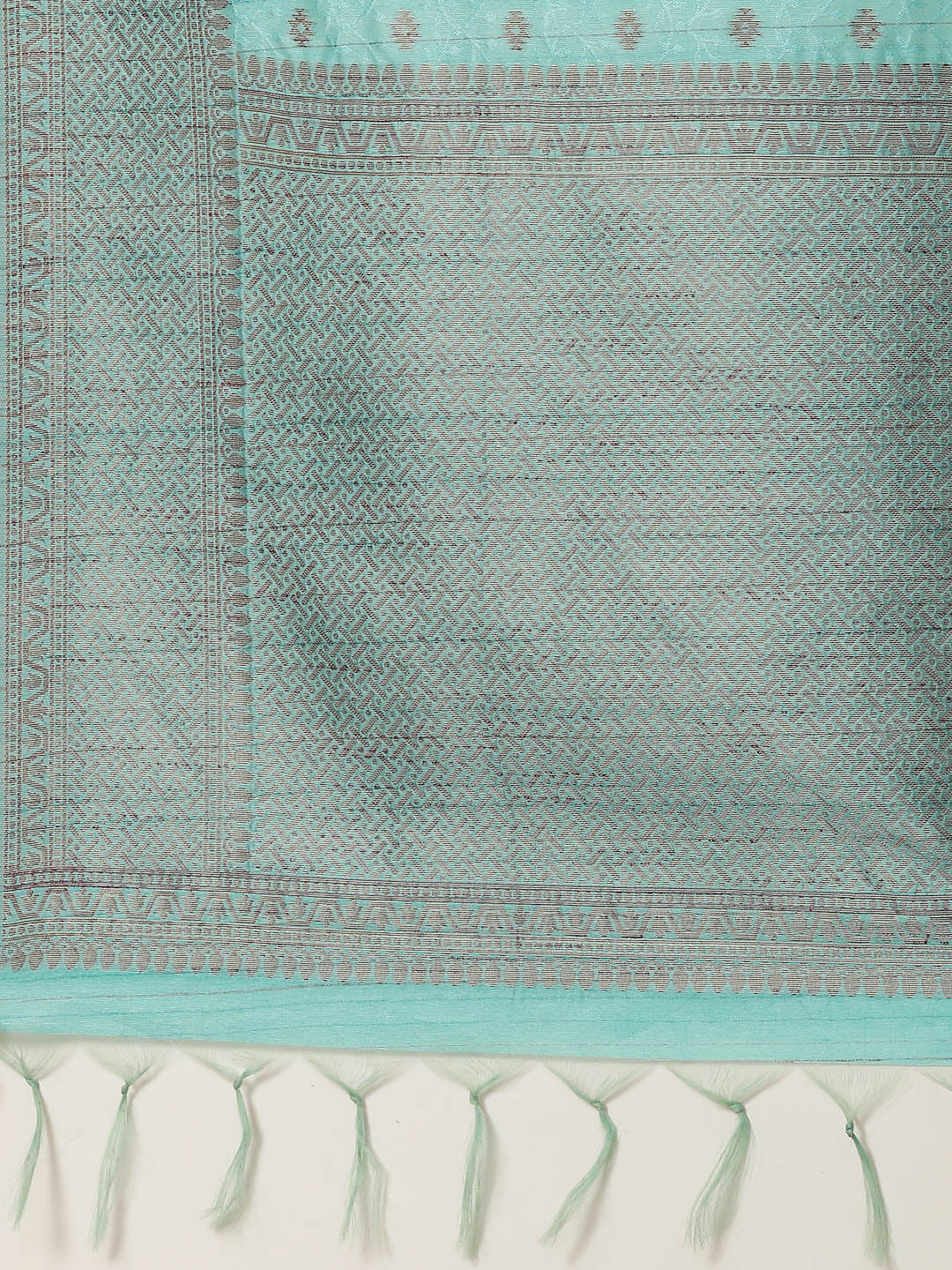 Zari Booti Tussar Woven Saree
