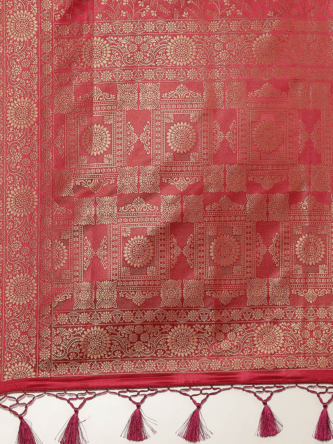 Zari Jaal Art Handloom Saree