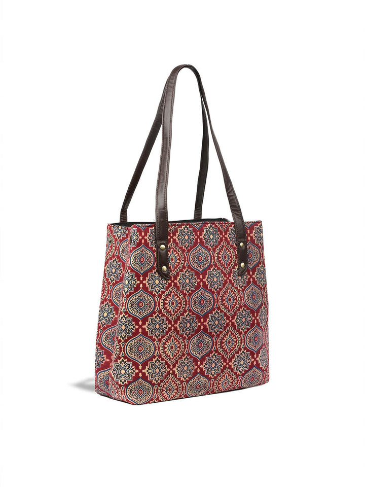 Printed Cotton Handbag