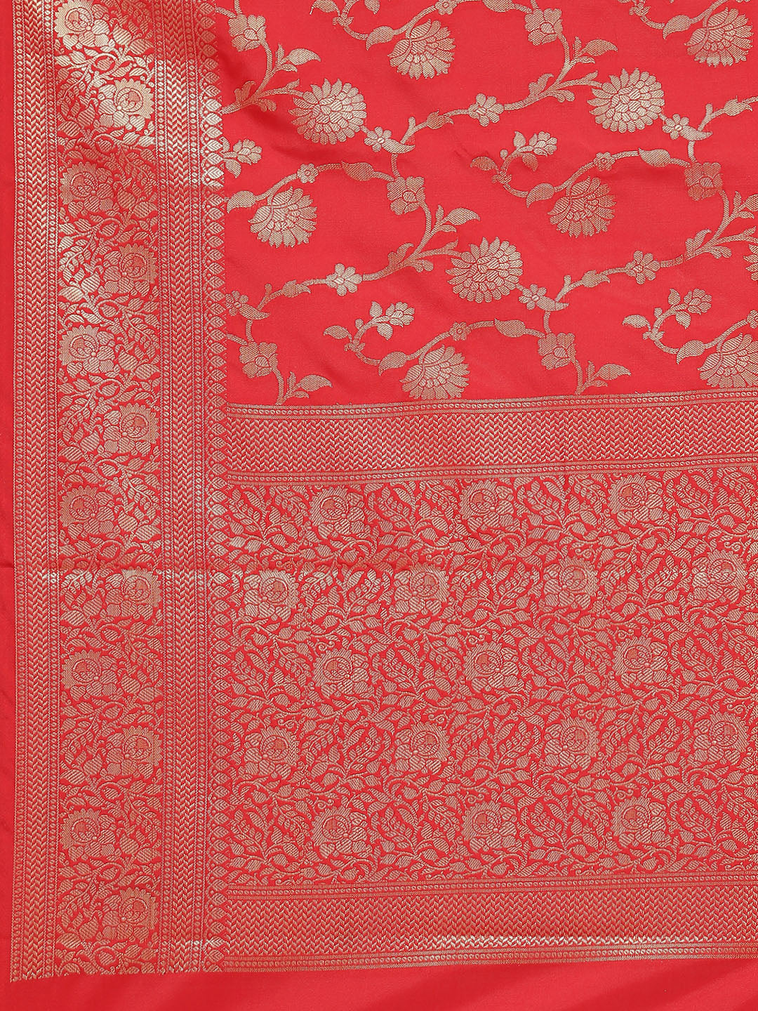 Floral Jaal Woven Cotton Saree