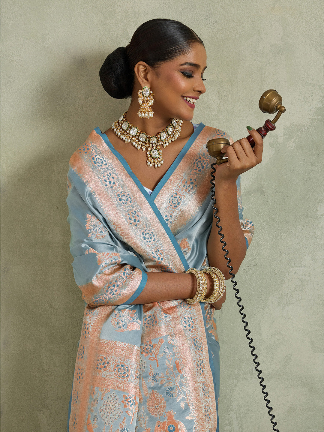 Woven Design Art Silk Saree