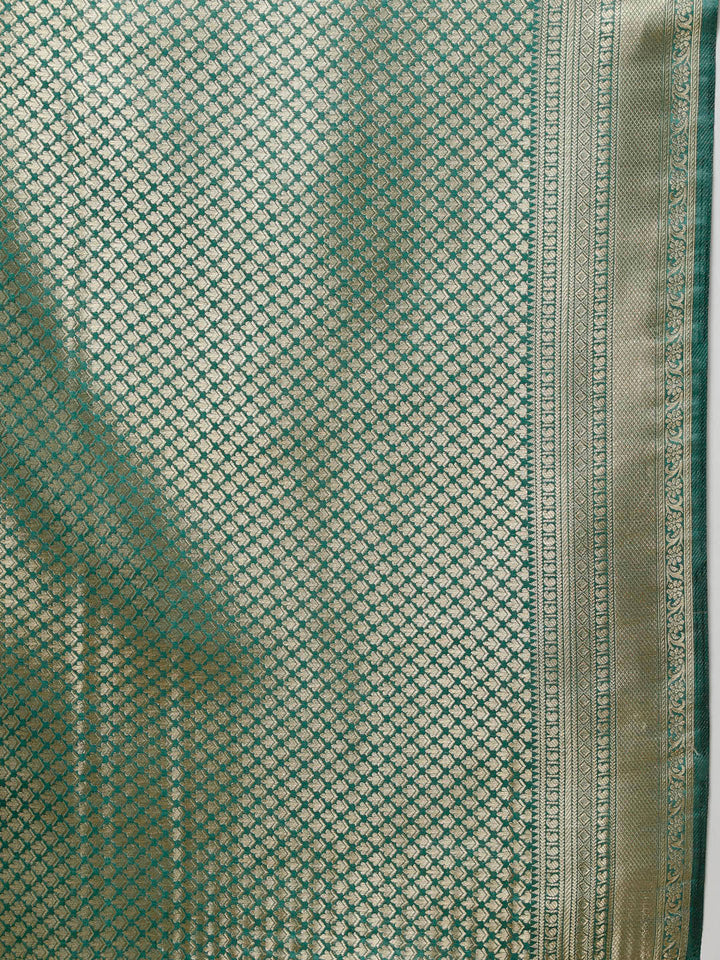 Ethnic Motifs Woven Handloom Saree