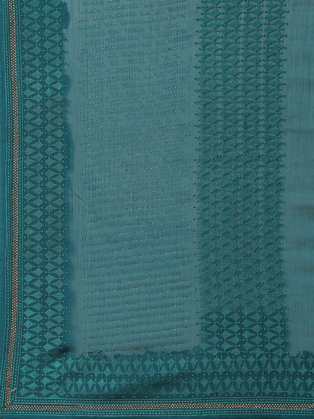 Swarovski Embroidered Chiffon Saree