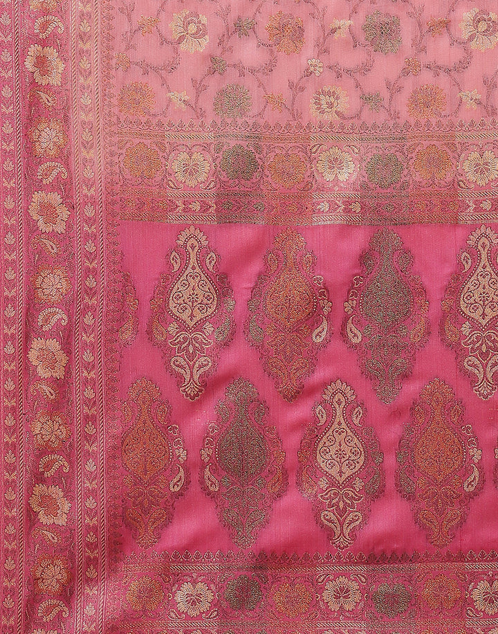 Resham Jaal Tussar Woven Saree
