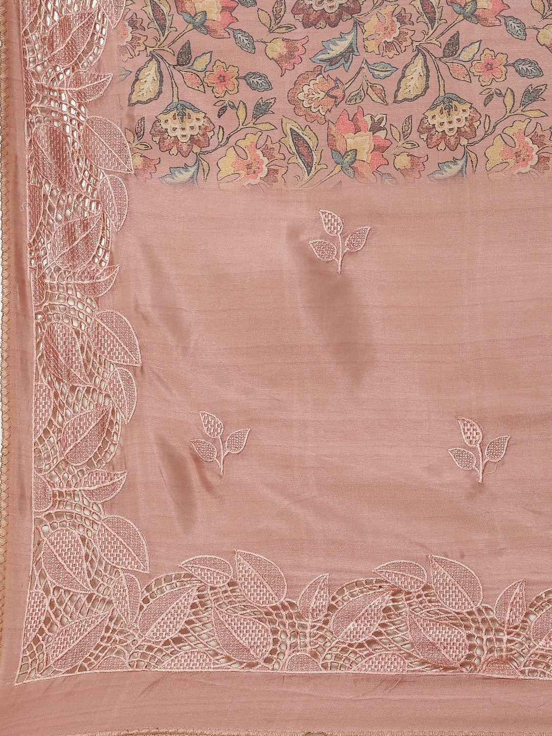 Digital Floral Printed Handloom Saree