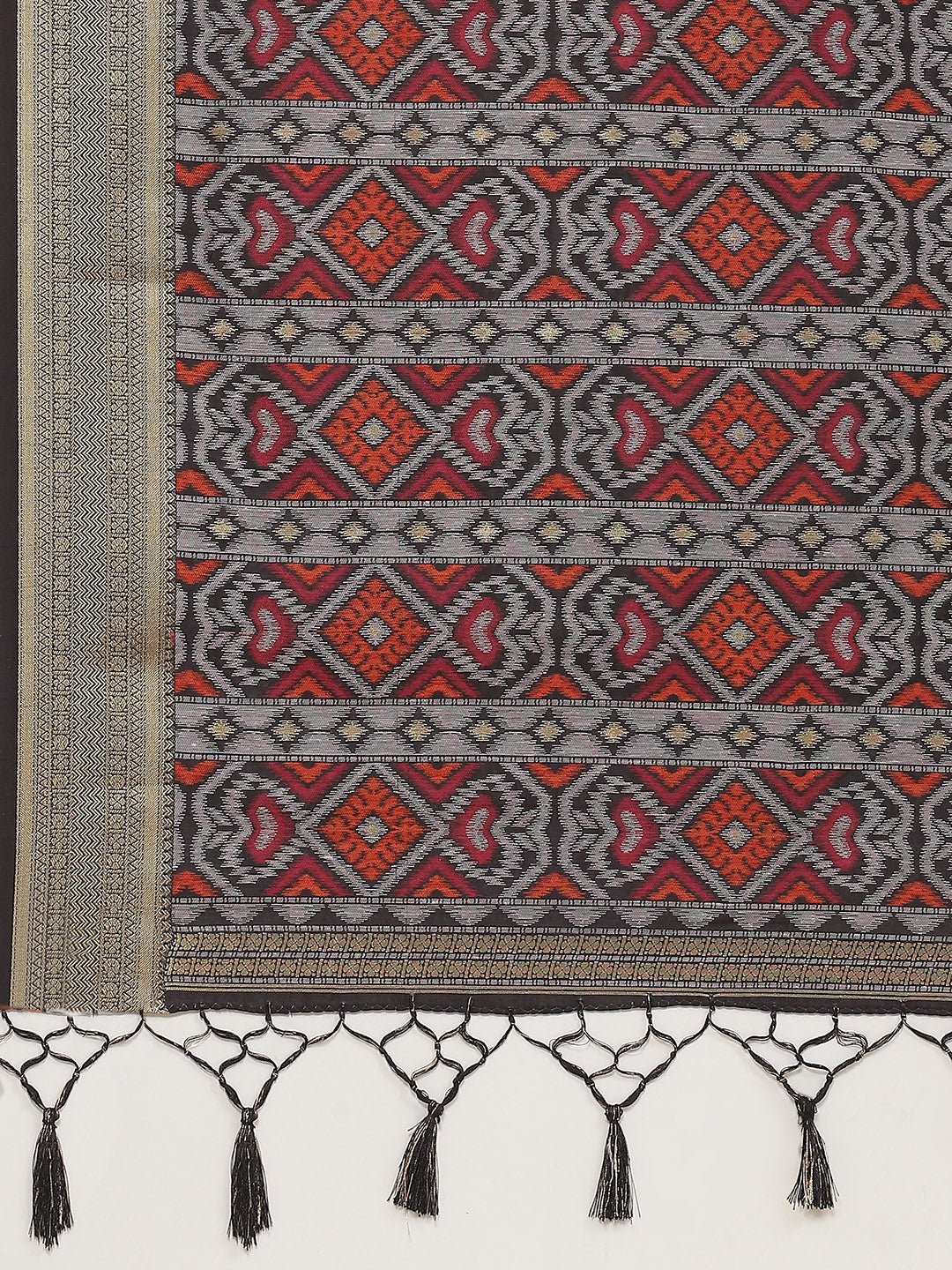 Zari Border Handloom Woven Saree