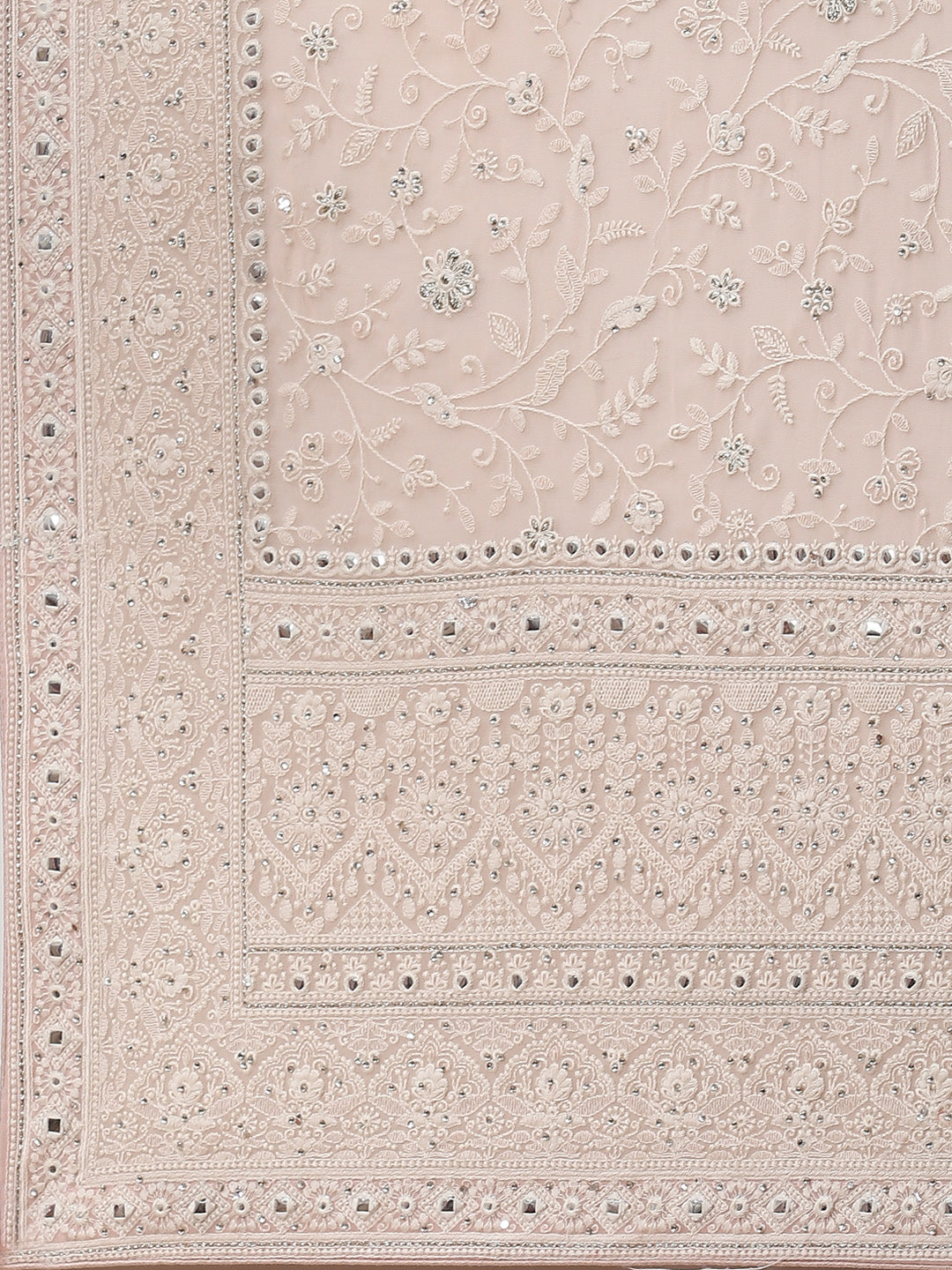 Embroidered Georgette Saree