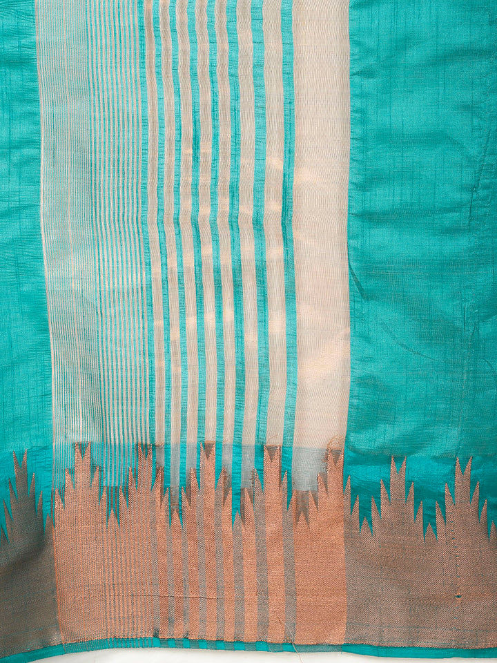 Zari Border Woven Handloom Saree