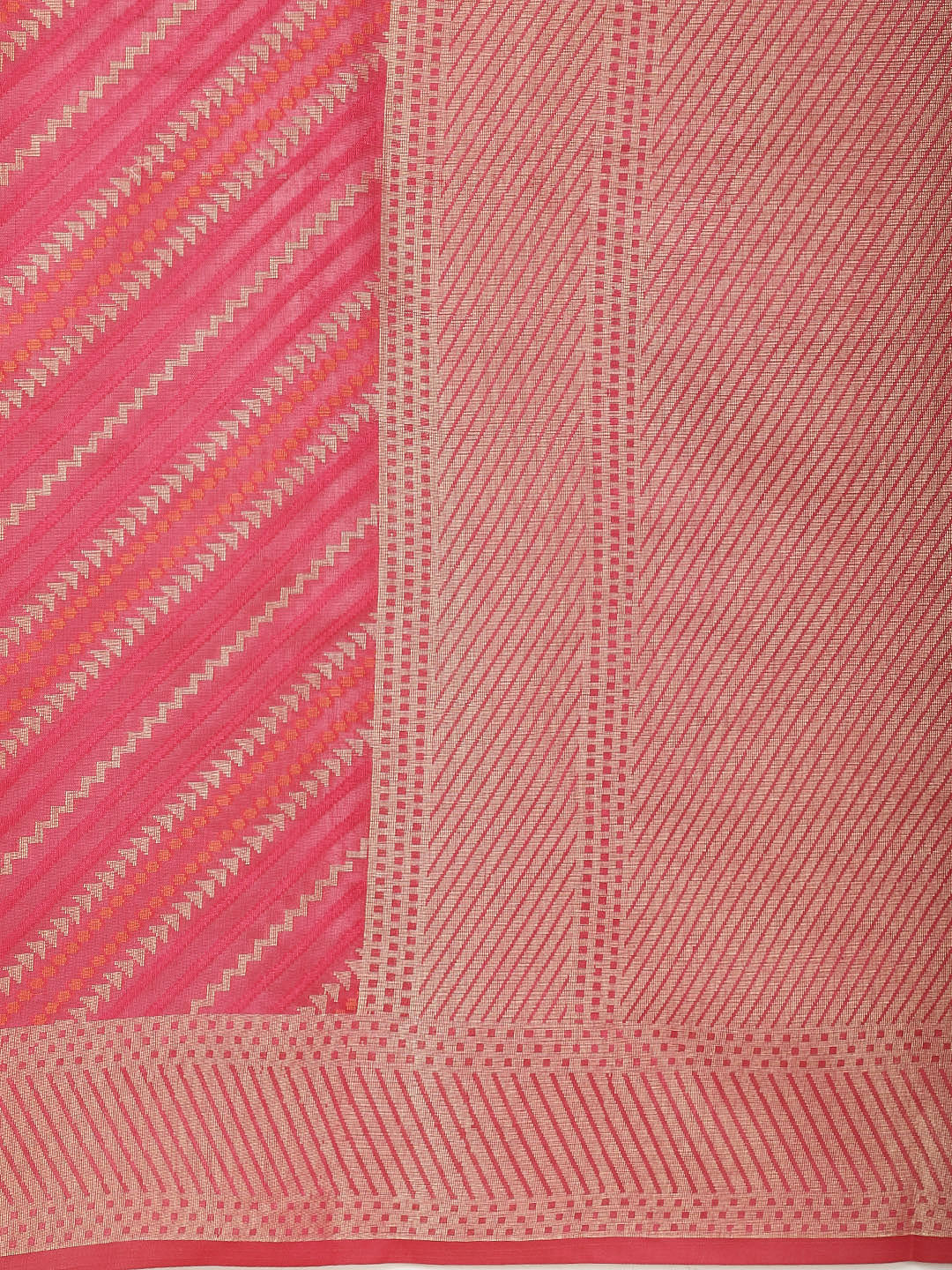 Zari Jaal Woven Cotton Saree