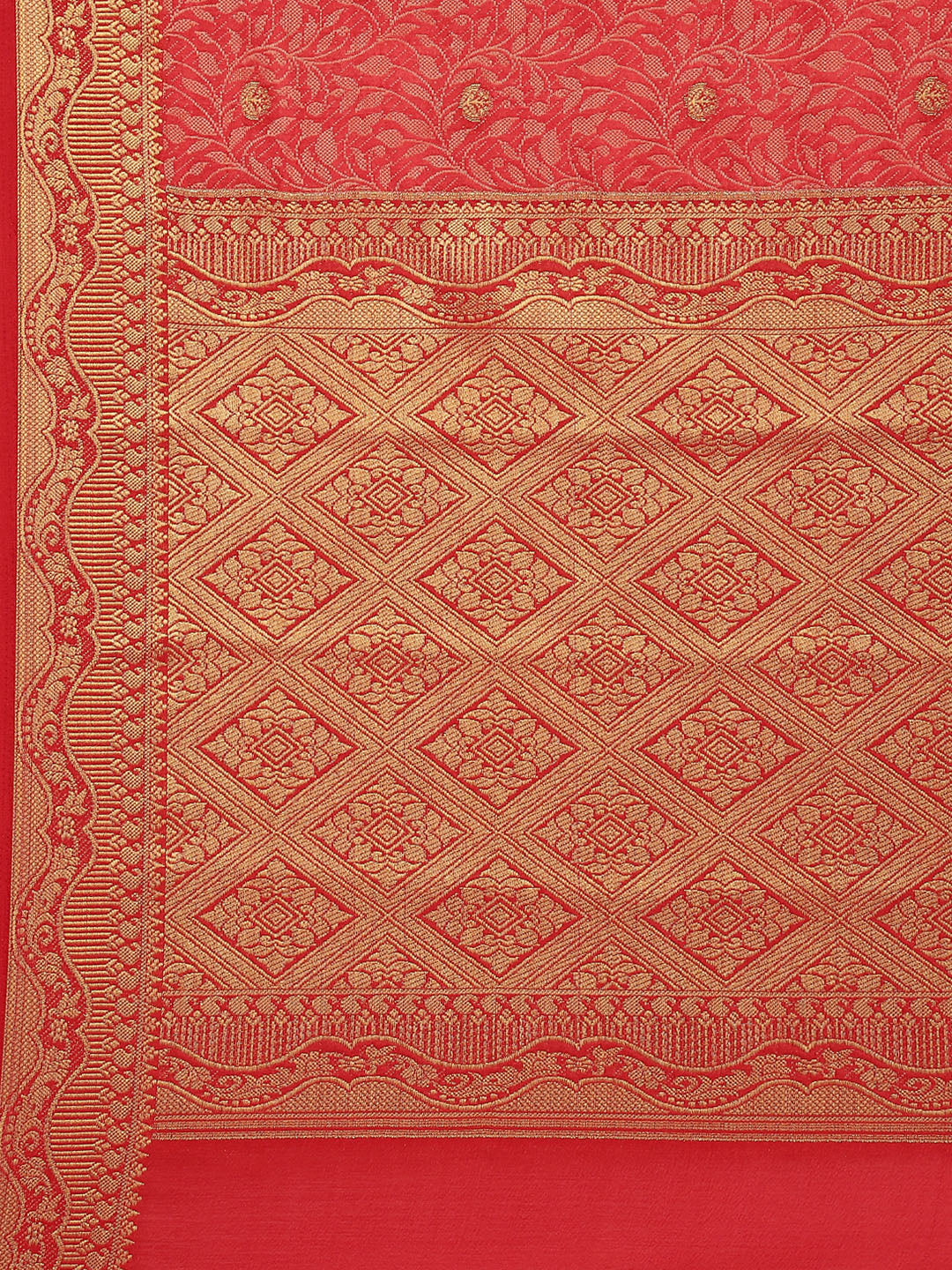 Resham Zari Border Handloom Saree