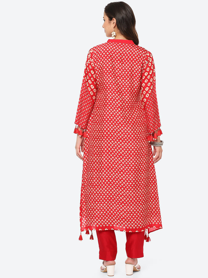 Printed Cotton Kurta With Pant