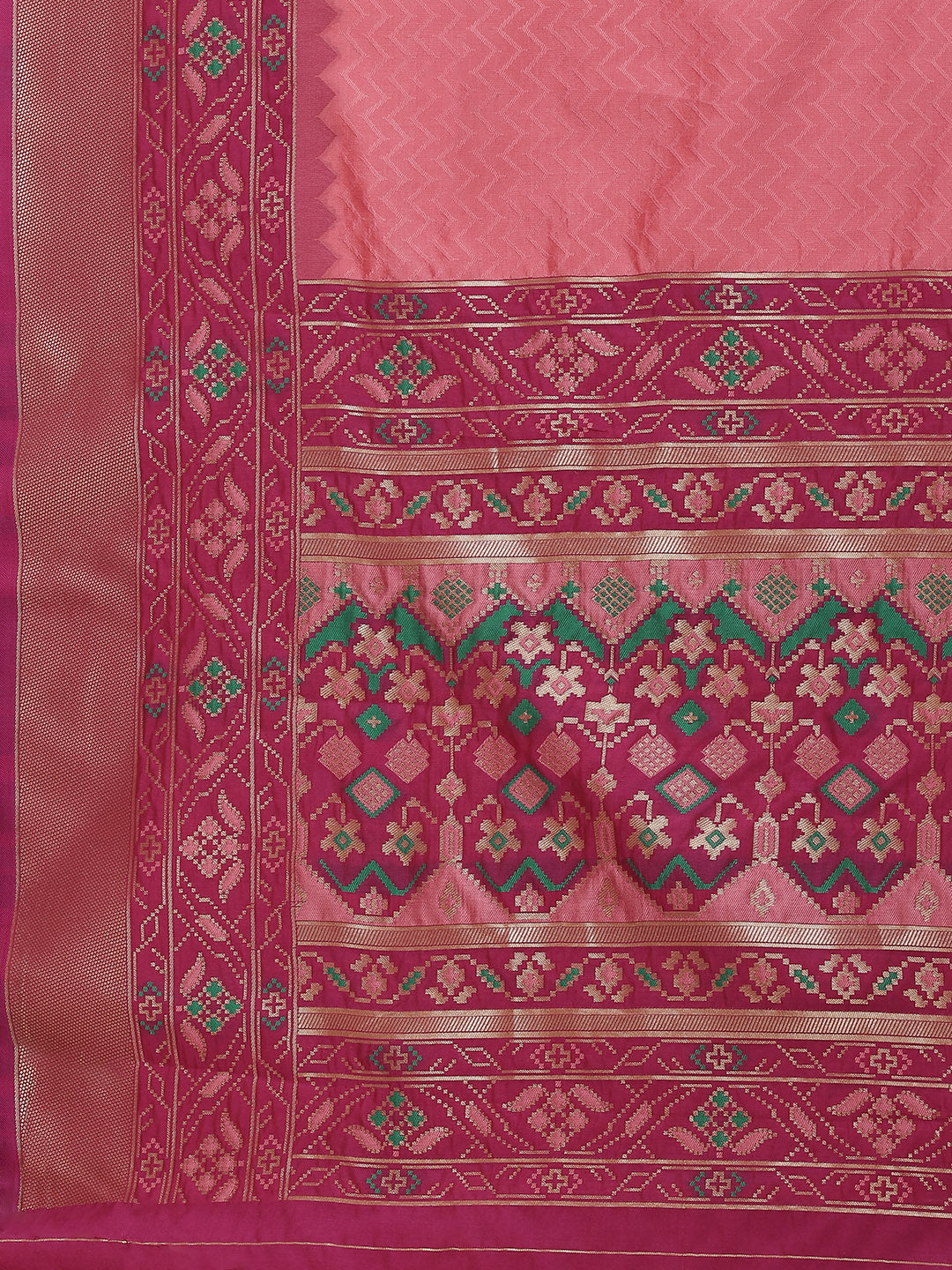 Zari Jaal Woven Handloom Saree