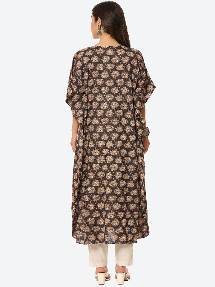 Printed Cotton Kaftan Kurta