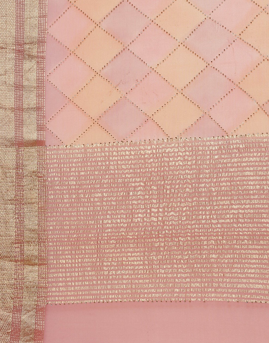 Chiffon Saree with Stone Work