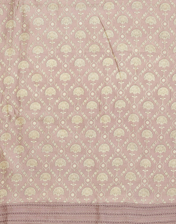 Printed Chanderi Suit Piece