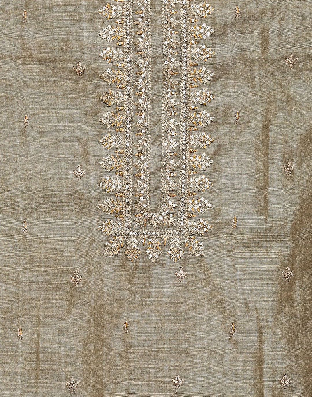 Chanderi Embroidered Suit piece