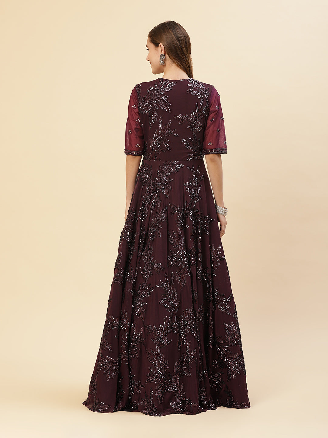 Sequence Net Gown