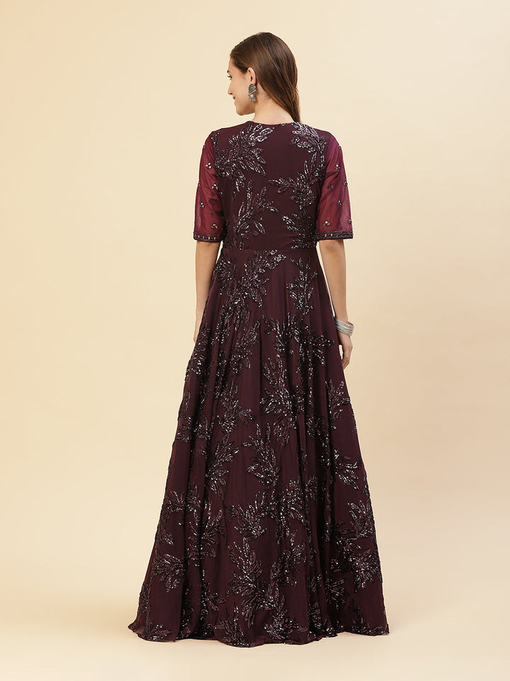 Sequence Net Gown