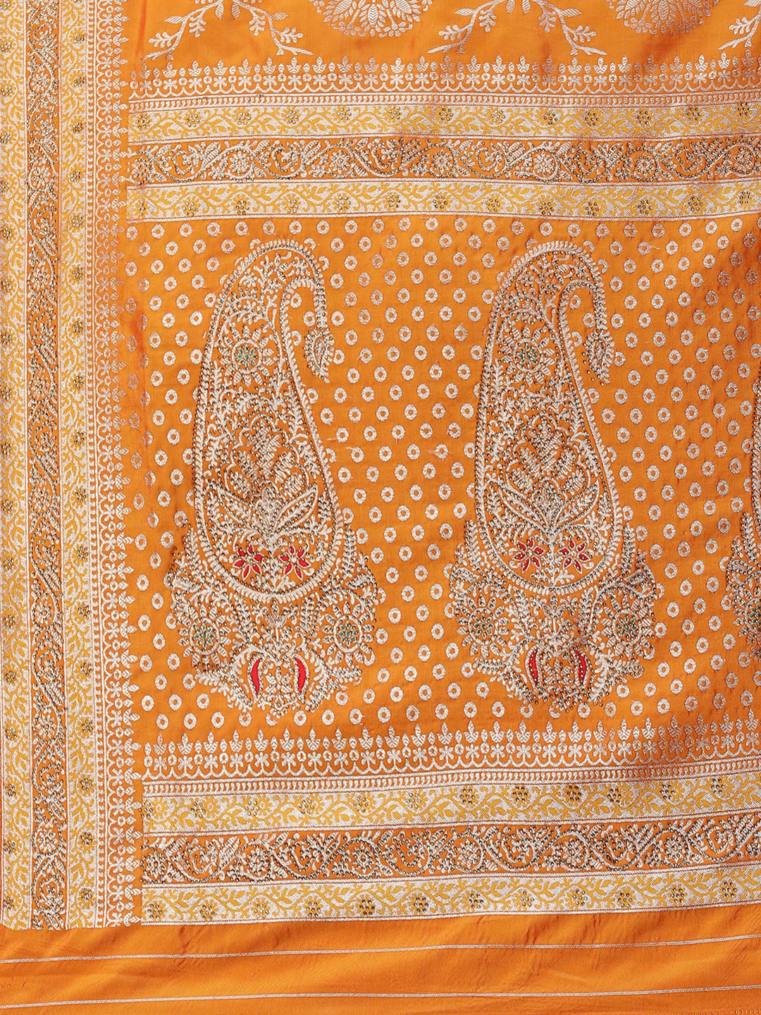 Stone Jaal Woven Banarasi Saree
