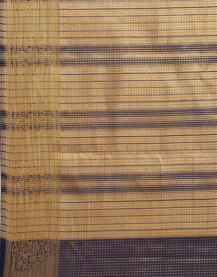 Jacquard Zari Border Art Handloom Woven Saree