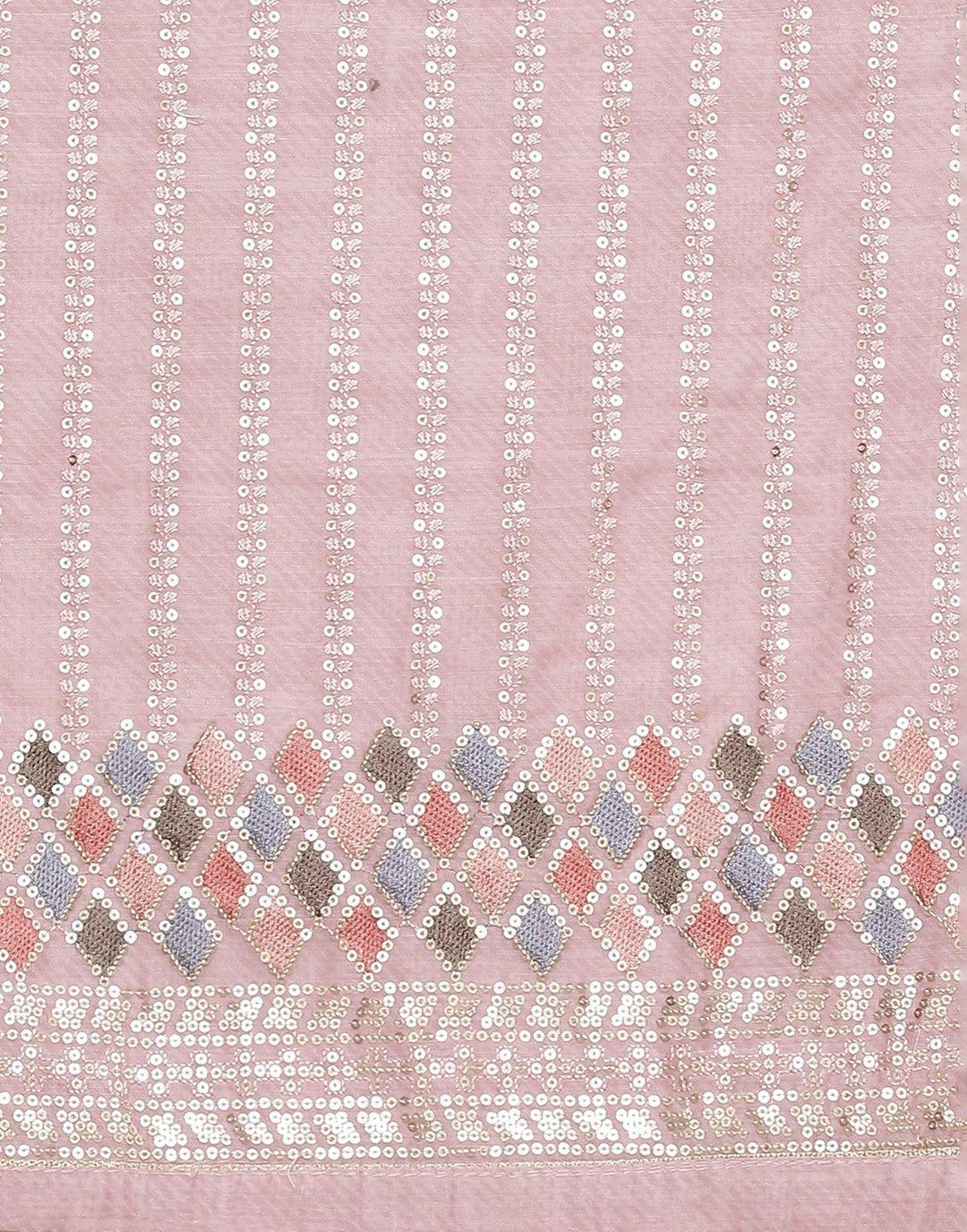Chanderi Embroidered Suit piece