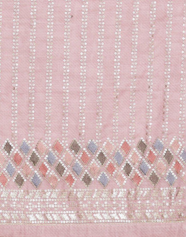 Chanderi Embroidered Suit piece