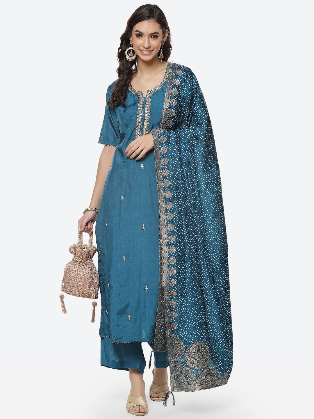 Stylish Sequence Potli Bag